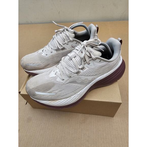 Saucony Hurricane 24 Men\'s Running Shoes Size 10.5 White/Red main image 15